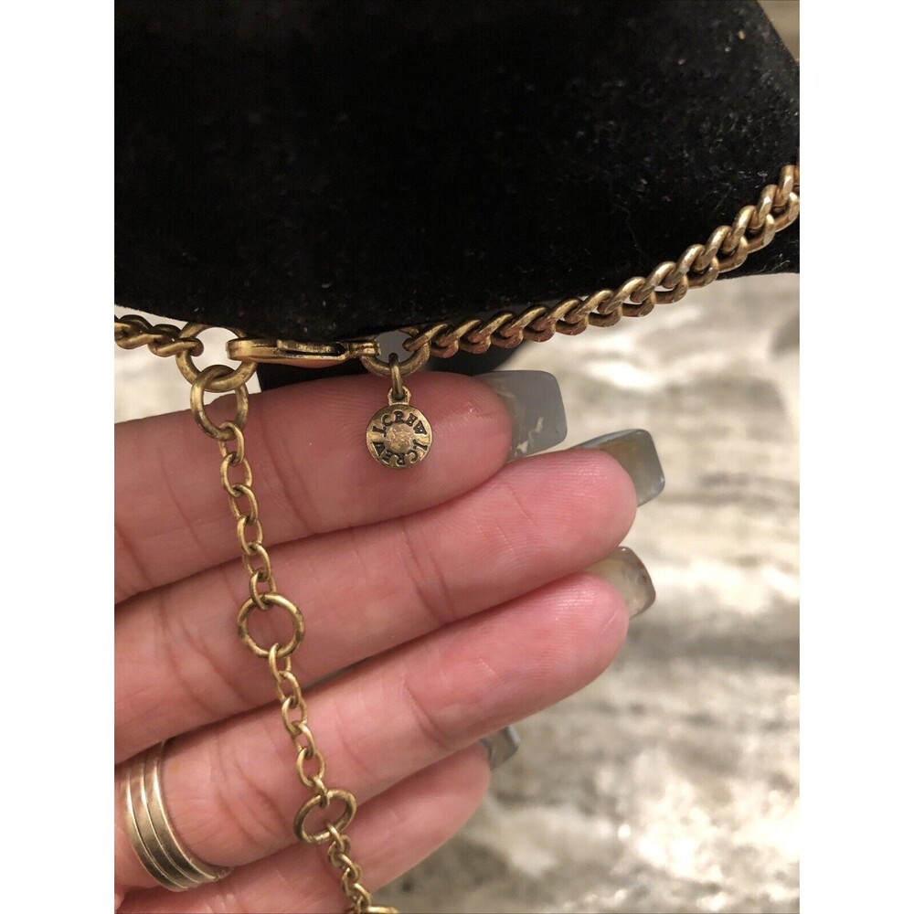 J. Crew Multi Colored Rhinestone Statement Neckla… - image 5